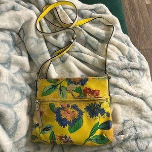 Kate Spade floral cross body bag